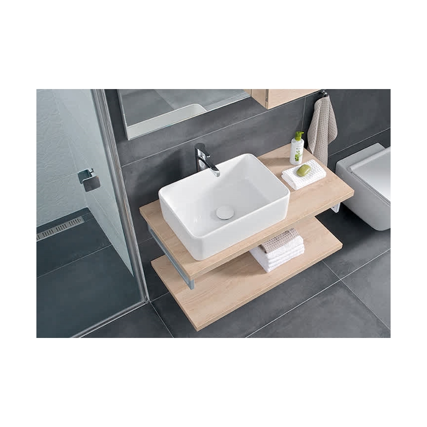 JIKA H8184230001121 - Lavabo da appoggio CUBITO 50x35 cm ceramica/bianco