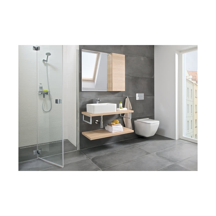 JIKA H8184230001121 - Lavandino da appoggio CUBITO 50x35 cm ceramiche/bianco