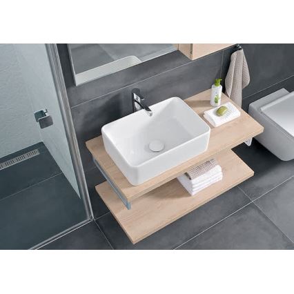 JIKA H8184230001121 - Lavandino da appoggio CUBITO 50x35 cm ceramiche/bianco