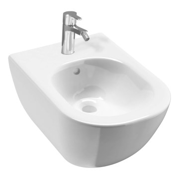 JIKA H8317121003021 - Bidet a parete MIO ceramiche/perlato bianco