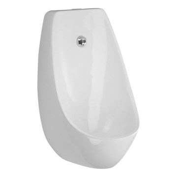 JIKA H8411010000001 - Urinale DOMINO con alimentazione posteriore, scarico posteriore in ceramica/bianco
