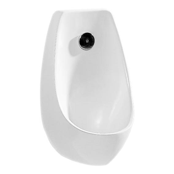 JIKA H8411010000001 - Urinale DOMINO con alimentazione posteriore, scarico posteriore in ceramica/bianco