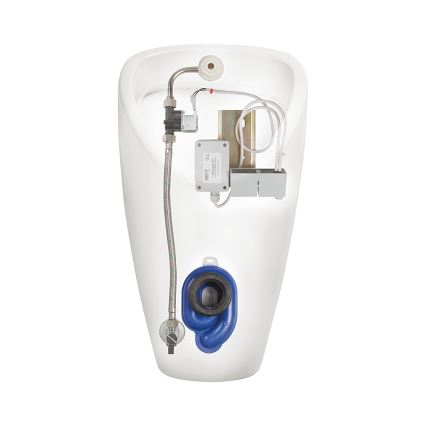 JIKA H8430700004901 - Urinal mit Sensor GOLEM 230V Interner Zulauf, Ablauf hinten Keramik/weiß