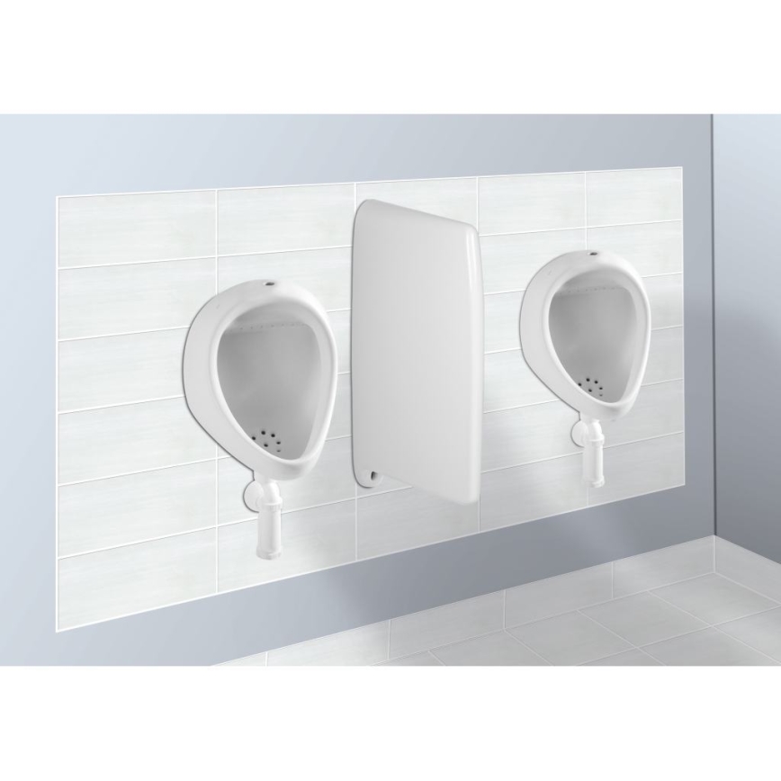 JIKA H8441000004401 - Orinatoio KORINT ingresso esterno, scarico inferiore ceramiche/bianco