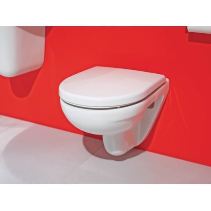 JIKA H8663850000001- Hänge-WC LYRA Keramik/weiß + WC-Sitz LYRA Duroplast/weiß