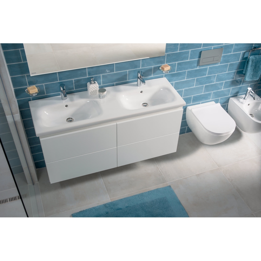 JIKA H8667140000001 - WC suspendu MIO en céramique blanche + abattant à fermeture douce MIO en duroplast blanc