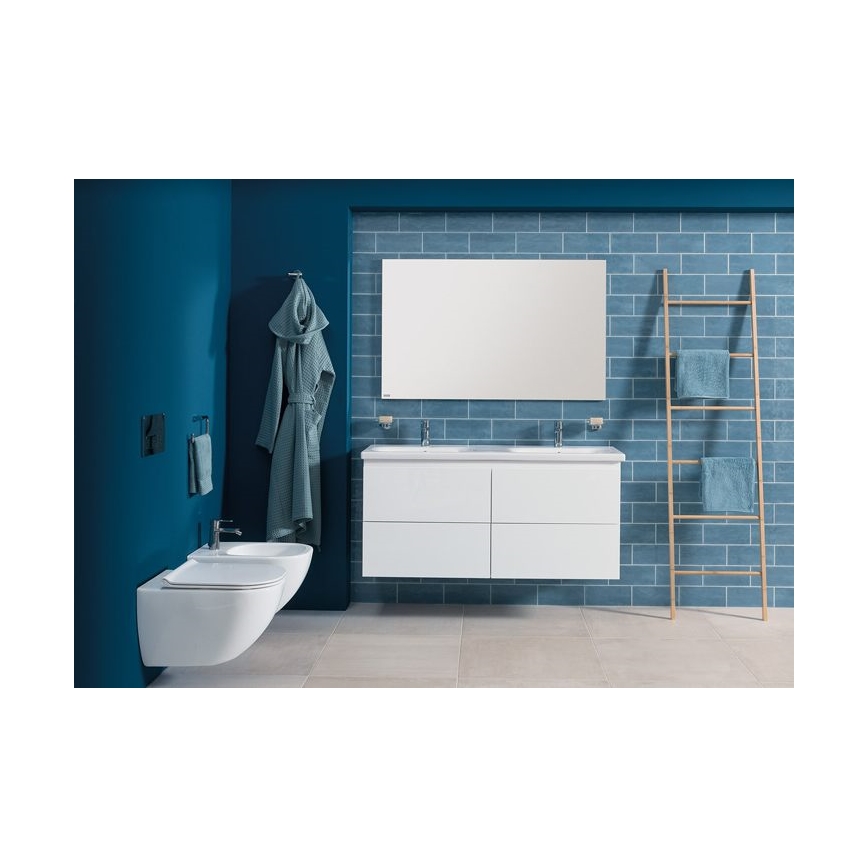 JIKA H8667140000001 - WC suspendu MIO en céramique blanche + abattant à fermeture douce MIO en duroplast blanc