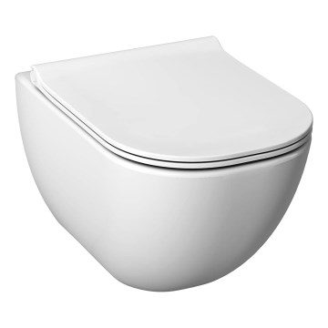 JIKA H8667140000001 - WC suspendu MIO en céramique blanche + abattant à fermeture douce MIO en duroplast blanc
