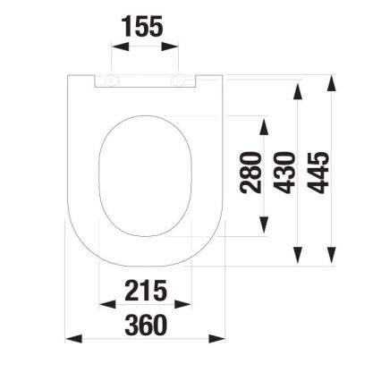 JIKA H8917167570631 - Toilettensitz SoftClose MIO duroplast/weiß