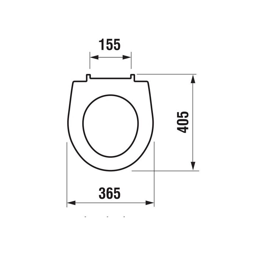 JIKA H8933813000001 - Abattant WC SoftClose LYRA duroplast/blanc