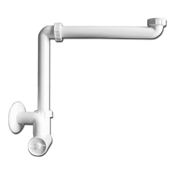 JIKA H8942460000001 - Vasca di raccolta CUBITO DN40 bianco