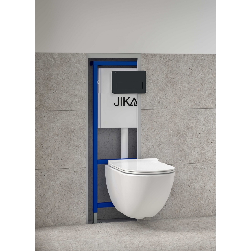 JIKA H8956520000001 - Module encastré pour toilettes suspendues avec préparation pour bidet