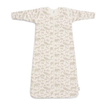 Jollein - Schlafsack 2-in-1 3-9 Monate 3 TOG Tiere Nougat