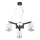 Jupiter 1058 LN3 - Lampadario a sospensione LINEA 3xE27/60W/230V