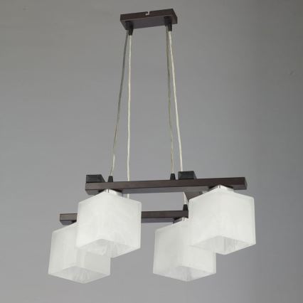 Jupiter 1099 - PO 4 p - Lampadario a sospensione POLA 4xE27/60W/230V