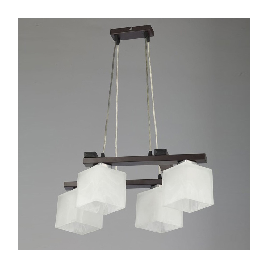 Jupiter 1099 - PO 4 p - Lampadario a sospensione POLA 4xE27/60W/230V