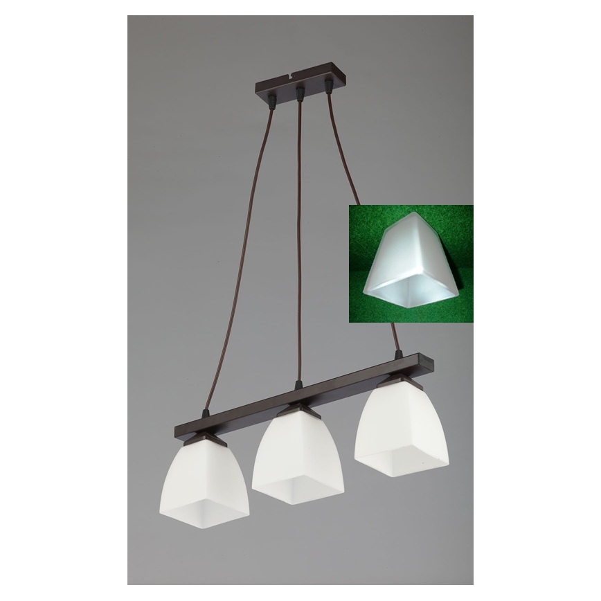 Jupiter 1111 - AB3 - Lustre suspendu ALBA 3xE27/60W/230V