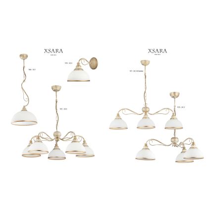 Jupiter 1171 - Lampada a sospensione XSARA 3xE27/60W/230V