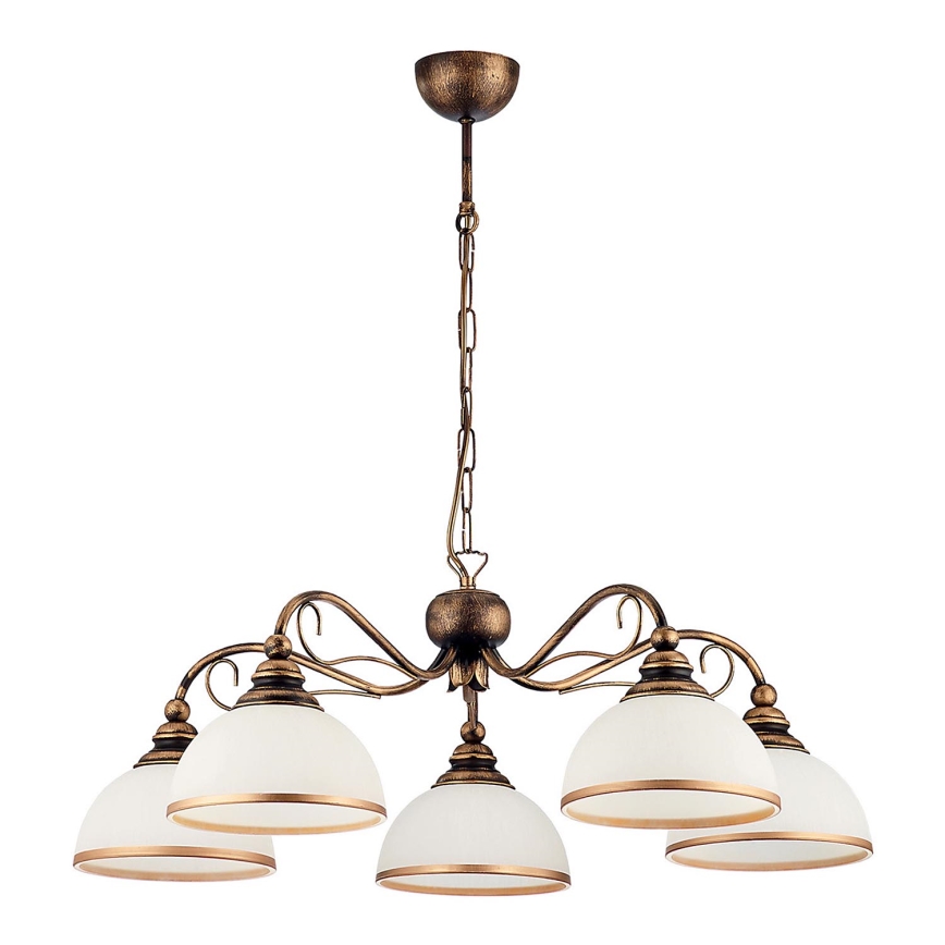 Jupiter 1177 - XS 5 - Lampada a sospensione XSARA 5xE27/60W/230V