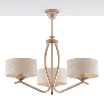 JUPITER 1274-KS3E - Lampadario su stelo KASZMIR 3xE27/60W