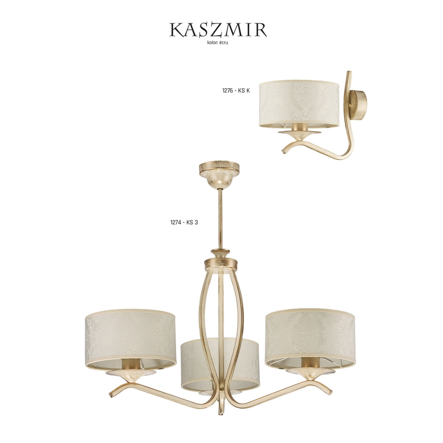 JUPITER 1274-KS3E - Lustre KASZMIR 3xE27/60W