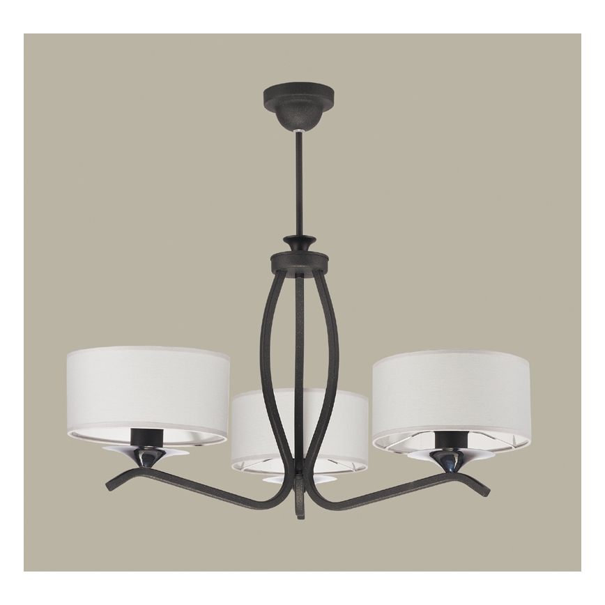 JUPITER 1278-KS3G - Kronleuchter KASZMIR 3xE27/60W