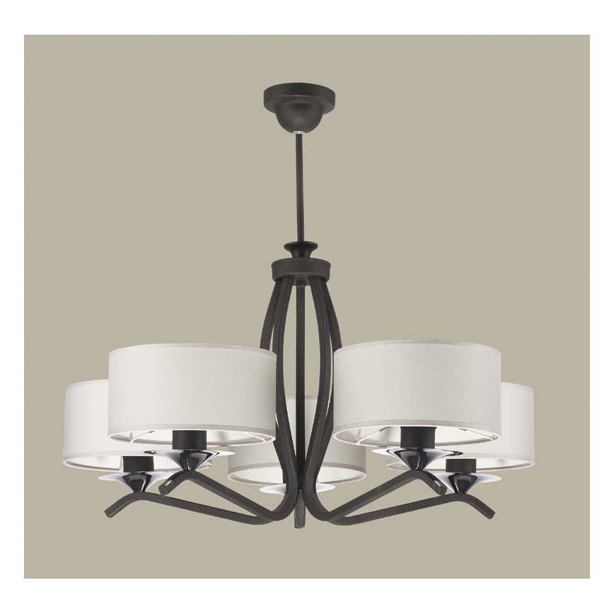 JUPITER 1279-KS5G - Lampadario KASZMIR 5xE27/60W