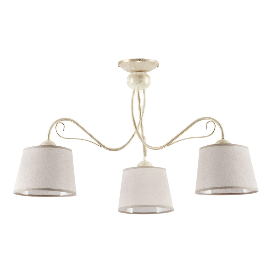 Jupiter 1357 - KM 3 PE - Deckenleuchte KAMELIA 3xE27/60W/230V