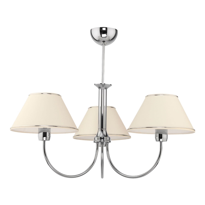 Jupiter 1579 - BG 3 CH - Lampadario a sospensione con supporto rigido BEGAMO 3xE27/60W