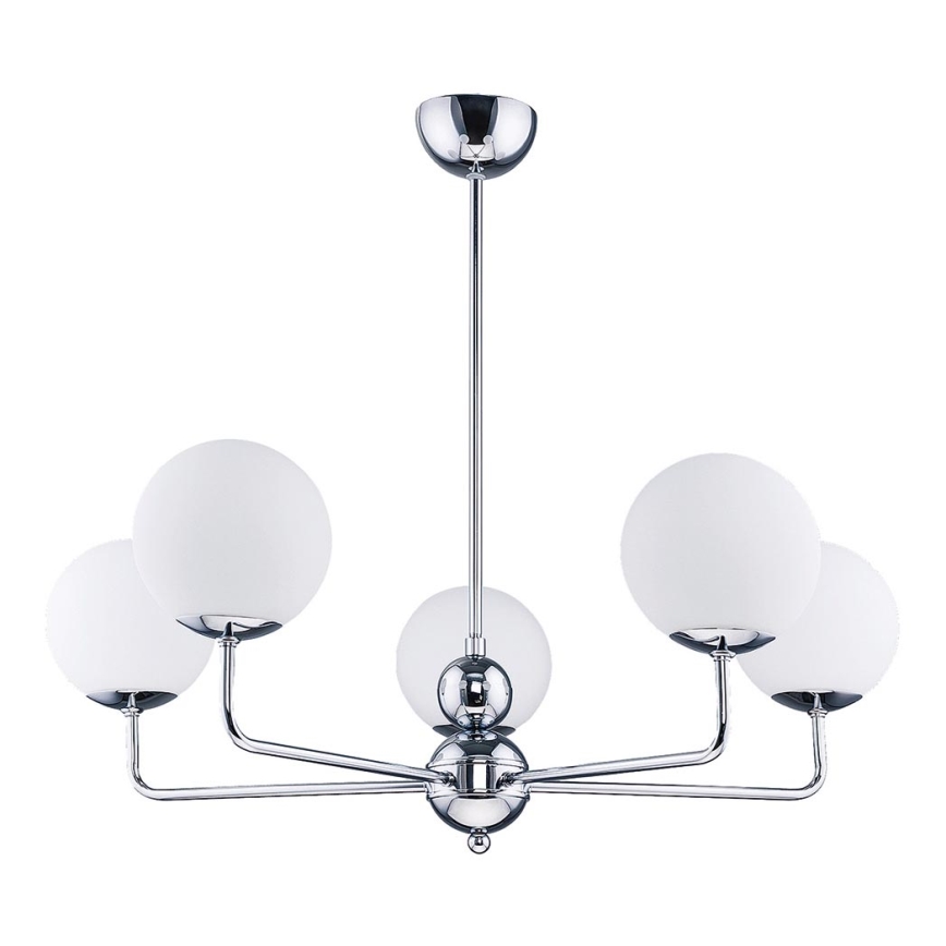 Jupiter 1697 - Lampadario a sospensione FILOMA 5xE14/40W/230V
