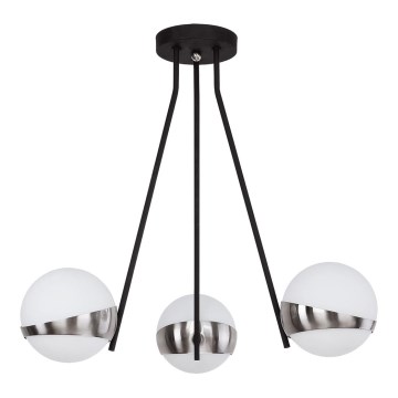 Jupiter 1714 - Lampadario a sospensione con supporto rigido ELFA 3xE14/40W/230V cromo lucido
