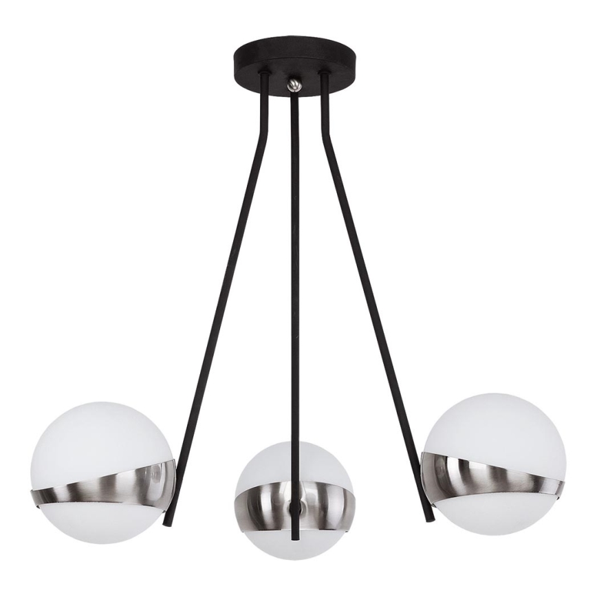 Jupiter 1714 - Lampadario a sospensione con supporto rigido ELFA 3xE14/40W/230V cromo lucido