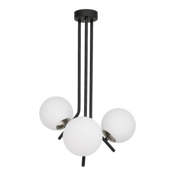 Jupiter 1736 - Lampadario a sospensione con supporto rigido TIM 3xE14/40W/230V cromo lucido