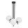Jupiter 1736 - Suspension-barre TIM 3xE14/40W/230V chrome brillant