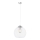 Jupiter 1783 - AS 1 - Lampadario a sospensione con filo ASTI 1xE27/60W/230V cromo lucido
