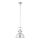Jupiter 1786 - PT 1  - Suspension avec tige PLATINO 1xE27/60W/230V argent