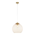 Jupiter 1830 - ASTI - Lampadario a sospensione con filo ASTI 1xE27/60W/230V oro