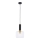 Jupiter 1846 - VA1 - Kronleuchter an einer Litze VANES 1xE27/60W/230V messing/schwarz