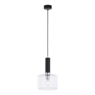 Jupiter 1855 - VA1 - Suspension filaire VANES 1xE27/60W/230V chrome brillant/noir