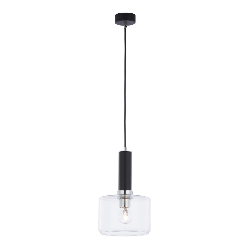 Jupiter 1855 - VA1 - Suspension filaire VANES 1xE27/60W/230V chrome brillant/noir