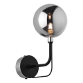 Jupiter 1889 - Wandleuchte ERIS 1xG9/14W/230V mattchrom/schwarz/rauchgrau