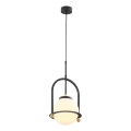 Jupiter 1912 - Suspension sur câble ROSSO 1xE27/15W/230V noire