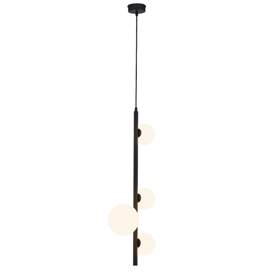 Jupiter 1926 - Lampadario a sospensione con filo TAIDA 4xG9/40W/230V nero