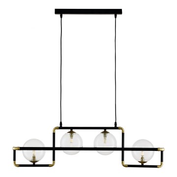 Jupiter 1982 - Suspension filaire ZAFRA 4xG9/10W/230V noir