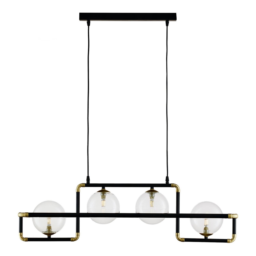 Jupiter 1982 - Suspension filaire ZAFRA 4xG9/10W/230V noir