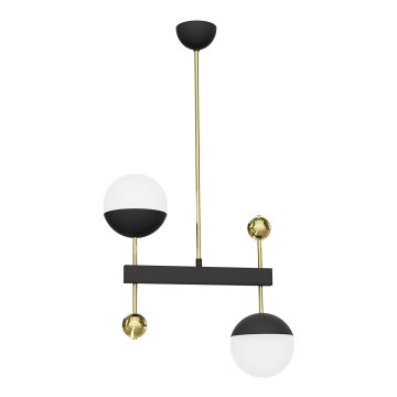 Jupiter 1986 - Suspension-barre DEGO 2xG9/10W/230V noir/doré