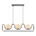 Jupiter 1989 - Lampadario a sospensione con filo HANZA 3xG9/10W/230V nero/oro/beige