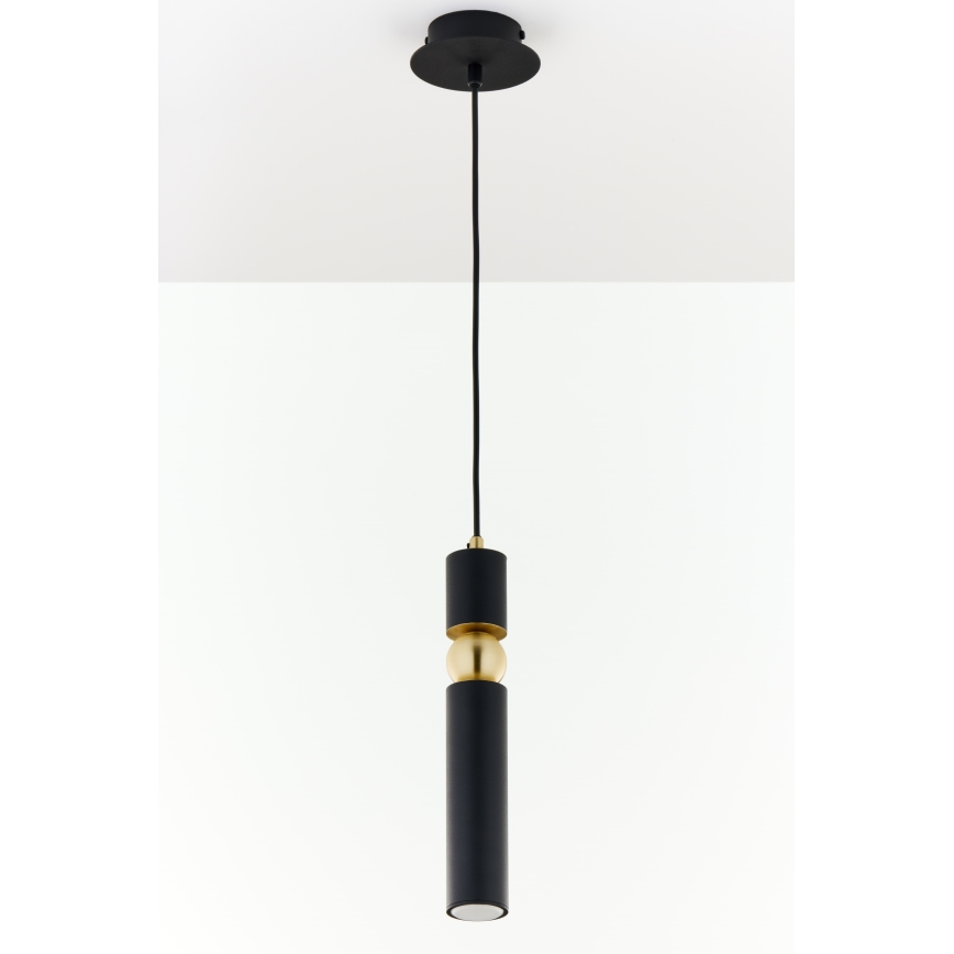 Jupiter 2003 - Suspension filaire ALAS 1xGU10/10W/230V noir/doré