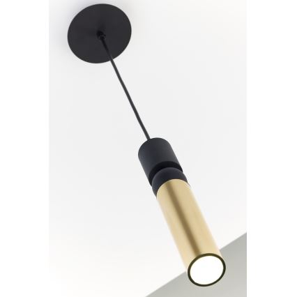 Jupiter 2006 - Lampadario a sospensione con filo ALAS 1xGU10/10W/230V oro/nero