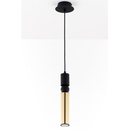Jupiter 2006 - Lampadario a sospensione con filo ALAS 1xGU10/10W/230V oro/nero